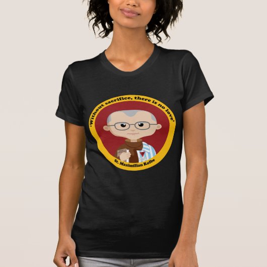 T-shirt Saint Maximilian Kolbe (Devant)
