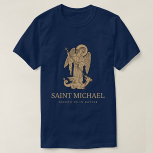 T-shirt Saint Michael nous défend au combat