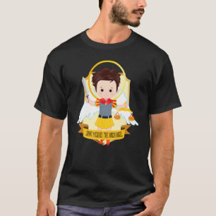 T-shirt Saint Michel l'Archange pour les garçons catholiqu
