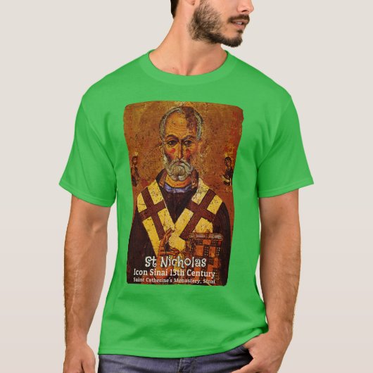 T-shirt Saint Nicholas Father of Christmas (Devant)