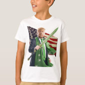 T-shirt Saint Paddy de Trump (Devant)