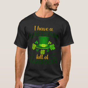 T-shirt Saint Paddys Enseignant Irlandais Shamrock Da