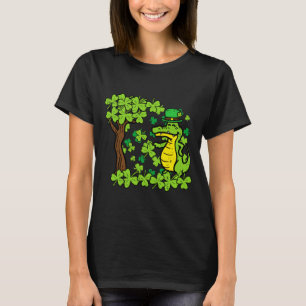 T-shirt Saint-Patrick Alligator Trèfle Saint-Patty Hommes