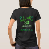 T-shirt Saint Patrick Day Anniversaire Faisons shamrock (Dos)