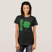 T-shirt Saint Patrick Day Lucky Green C Leaf Saint Patrick (Devant entier)