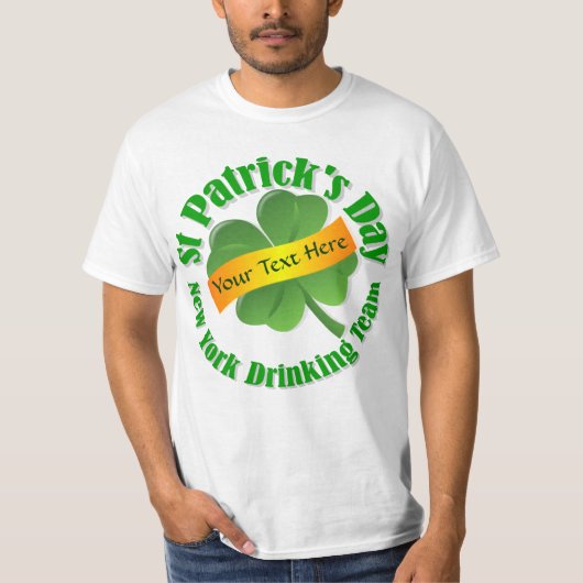 T-shirt Saint Patrick de New York (Devant)