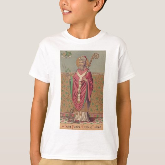 T-shirt Saint Patrick d'Irlande Art celtique sacré (Devant)