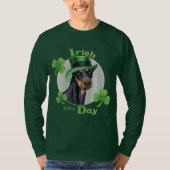 T-shirt Saint Patrick Doberman Pinscher (Devant)
