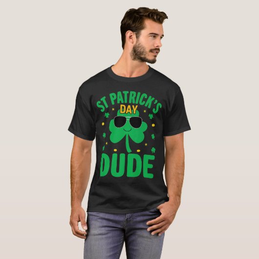 T-shirt Saint Patrick Dude (Devant entier)