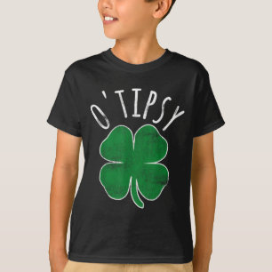 T-shirt Saint-Patrick Fête O'tipsy Boire Bière Ivre Sham