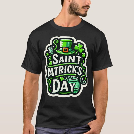 T-shirt Saint-Patrick jour 1 (Devant)