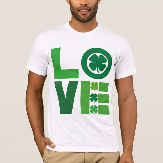T-shirt Saint Patrick Love (Devant)