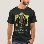 T-shirt Saint Patrick Pray For Us Ireland Men Women Kids C<br><div class="desc">Saint Patrick Pray For Us Ireland Men Women Kids Catholic .vintage,  retro,  poster,  wallcontest,  funny,  illustration,  space,  school,  birthday,  cool,  poison,  music,  satire,  drawing,  food,  humor,  old,  pinup,  present,  awesome,  bike,  california toxicité Shirts,  rock and roll,  sea, </div>