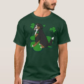 T-shirt Saint Patrick’s Day Bernese Mountain Dog (Devant)