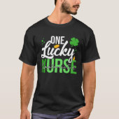 T-shirt Saint Patrick s Day Infirmière supplémentaire One (Devant)