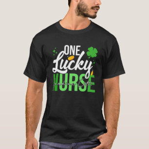 T-shirt Saint Patrick's Day Cardiac Cath Lab Infirmière On