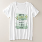T-shirt Saint Patrick's Day Chiropractic Plus Size (Design devant)