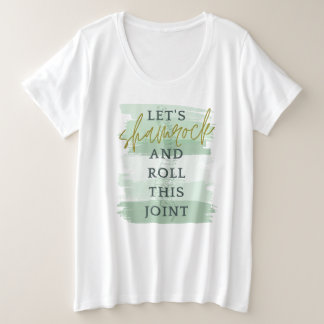 T-shirt Saint Patrick's Day Chiropractic Plus Size