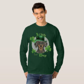 T-shirt Saint Patrick's Day Dachshund (Devant entier)