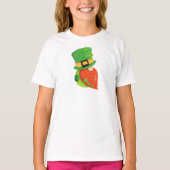 T-shirt Saint Patrick's Day Gnome, Casquette Leprechaun, C (Devant)