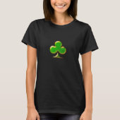 T-shirt Saint Patrick's Day Irlandais Green Clover shamroc (Devant)