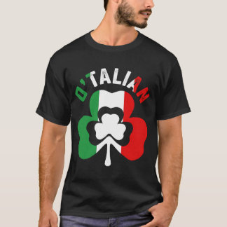 T-shirt Saint-Patricks Day Irlandais Italien O'talian