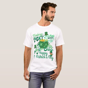 T-shirt Saint Patrick's Day Irlandais Shamrock de la chanc
