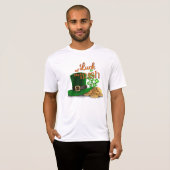 T-shirt Saint Patrick's Day - "La chance des Irlandais" (Devant entier)