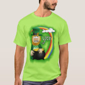 T-shirt Saint Patrick's Day LeprechaunT-Shirt (Devant)