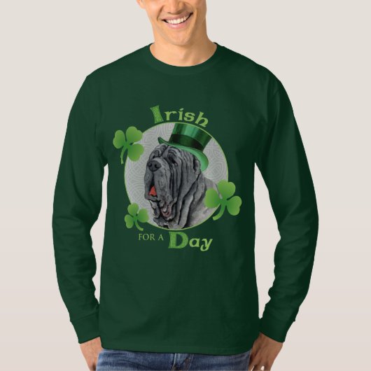 T-shirt Saint Patrick's Day Mastino (Devant)