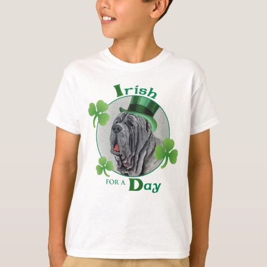 T-shirt Saint Patrick's Day Mastino (Devant)