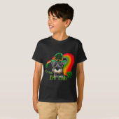 T-shirt Saint Patricks Day Mini Schnauzer (Devant entier)