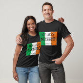 T-shirt Saint Patrick's Day NOT LUCKY BLESSED Christian (Unisexe)