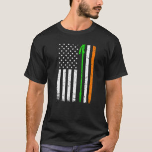 T-shirt Saint Patrick's Day Patriotique Randonnée irlandai