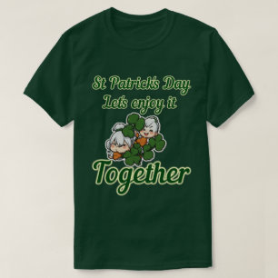 T-shirt Saint Patrick's Day, profitons-en ensemble