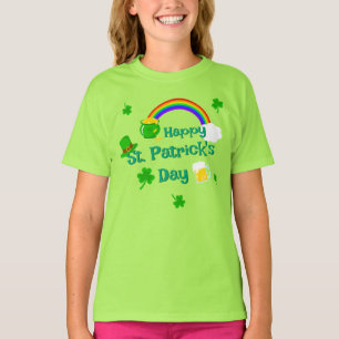 T-shirt Saint Patrick's Day Shamrock Pot of Gold Celtic Kn