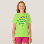 T-shirt Saint Patrick's Day Shamrock Pot of Gold Celtic Kn (Devant entier)