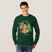 T-shirt Saint Patrick's Day Spitz finlandais (Devant entier)