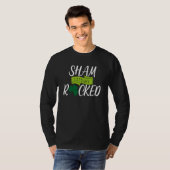 T-shirt Saint Patrick's Get Shamrocked Drinking Paddy's Da (Devant entier)