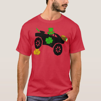 T-shirt Saint Patrickx27s Jour Irlandais Monster Truck Clo