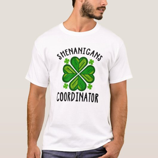 T-shirt Saint Pattys Professeur Jour de la Saint Patrick S (Devant)