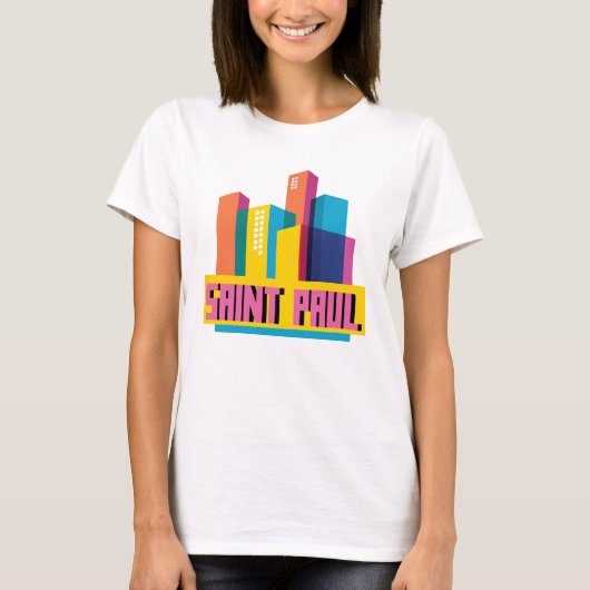 T-shirt Saint Paul dans le design (Devant)