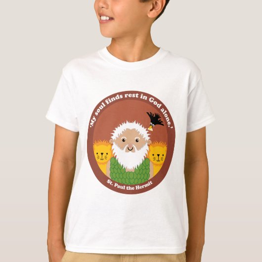 T-shirt Saint Paul l'Hermite (Devant)
