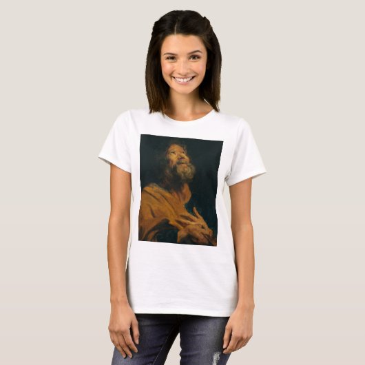 T-shirt Saint Peter par Antoon van Dyck (Devant entier)
