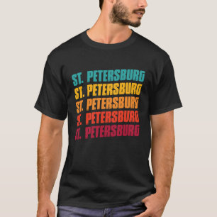 T-shirt Saint-Pétersbourg Floride Rétro Vintage Saint-Pete