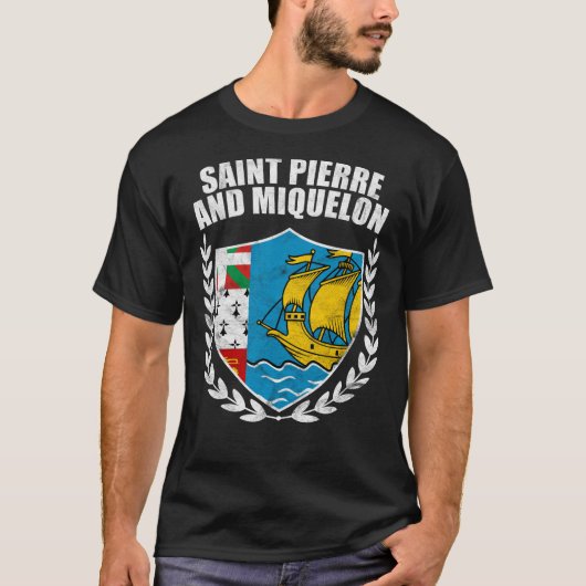 T-shirt Saint-Pierre-et-Miquelon (Devant)