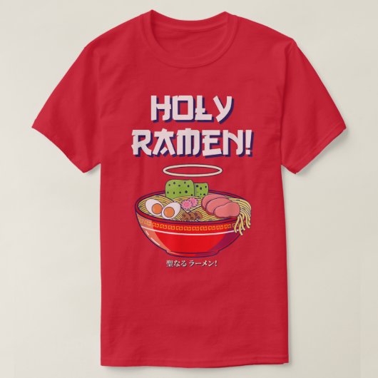 T-shirt Saint-Ramen Ados alimentaires japonais Ramen  (Design devant)