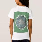 T-Shirt Saint Regis Mountain USGS Points de référence (Dos)