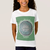 T-Shirt Saint Regis Mountain USGS Points de référence (Devant)