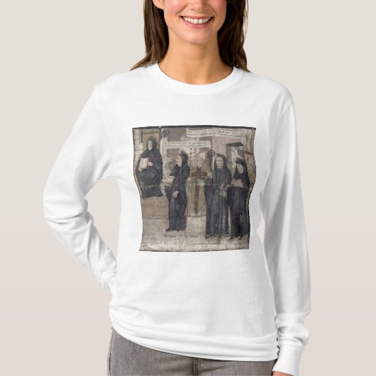 T-shirt Saint Robert et divers Bénédictin (Devant)
